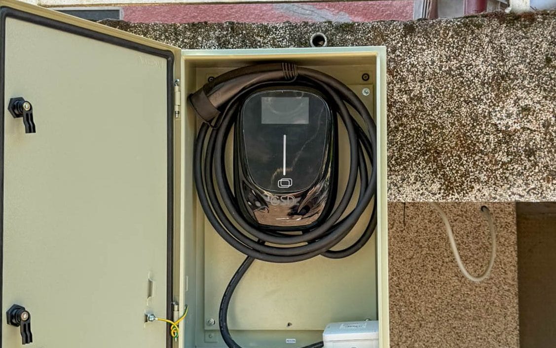 11kw ev poklnac domasna035 instalacija skopje edrivemk